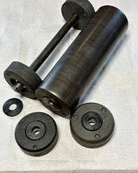 Корпус подшипникового узла конвейерного ролика