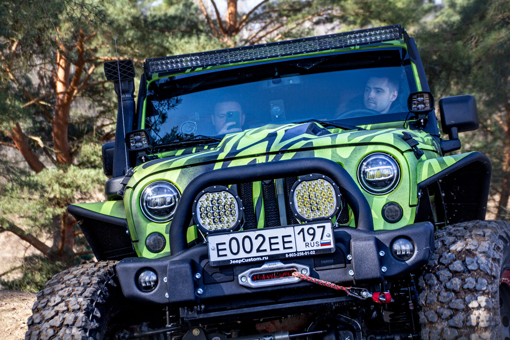 Школа внедорожного вождения Jeep Custom