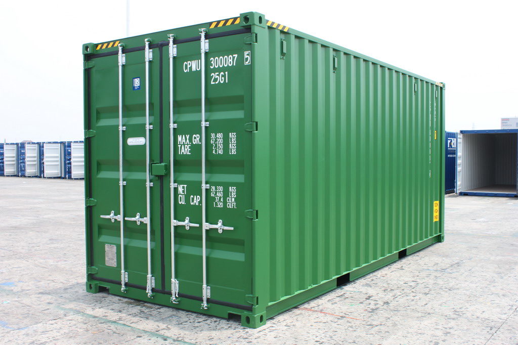 Морской контейнер 5. 20 Футовый контейнеровоз. Морской контейнер 20 ФТ. Контейнер 20dc новый. Used 20ft High Cube Containers.