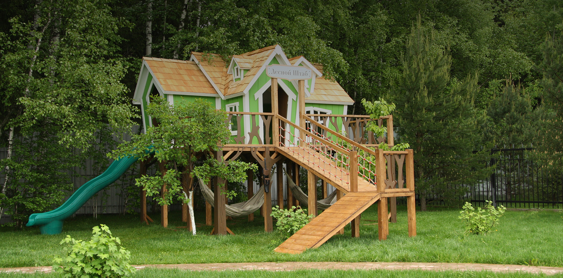Детские домики, игровые комплексы в оригинальном дизайне