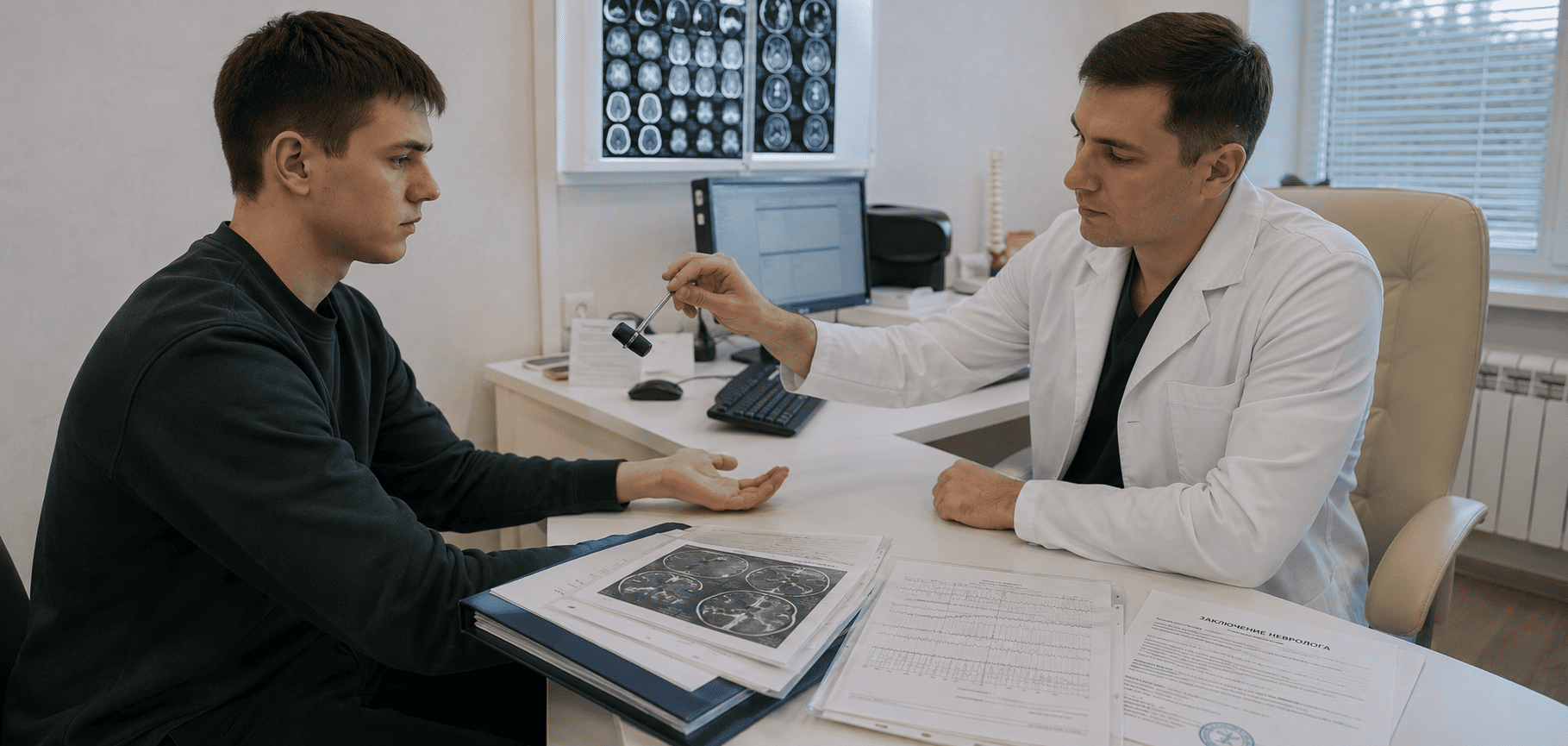 Медицинская карта с историей наблюдения у специалиста как основа для решения ВВК