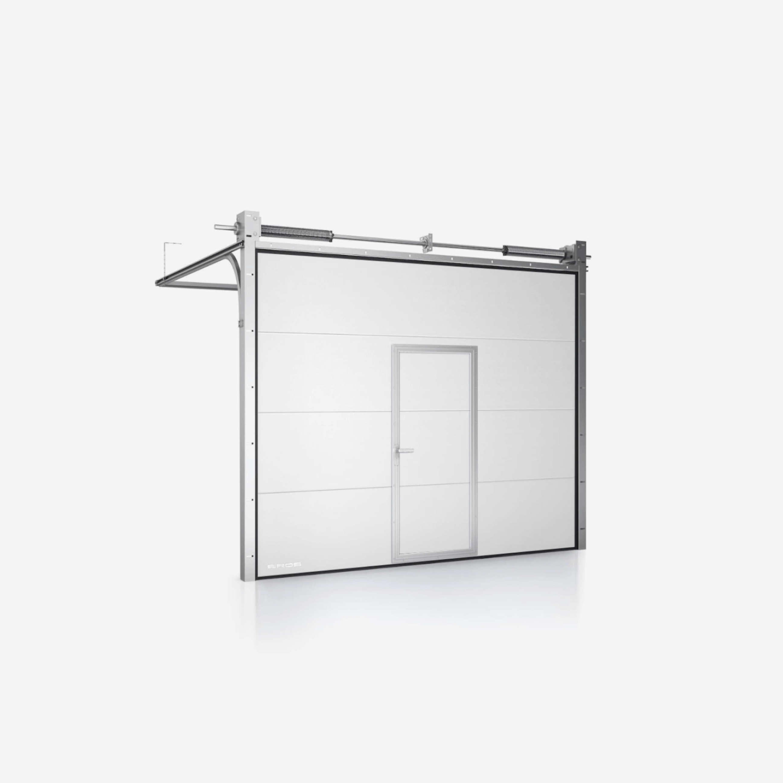 Гаражные ворота Alutech Trend с калиткой 3050*2650 мм купить за 238253 ₽ с установкой в Санкт-Петербурге и ЛО — ONGate