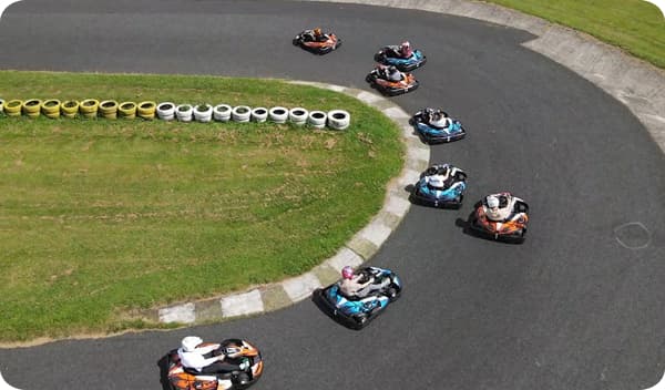 group on athboy karting track