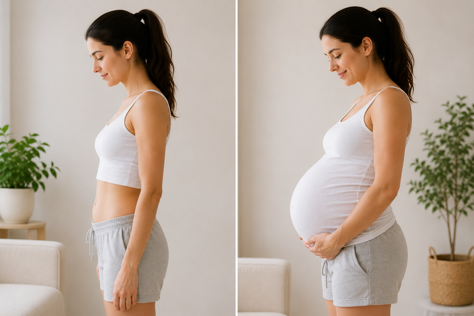 How the belly grows during pregnancy