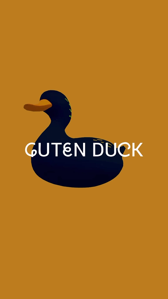 Айдентика Guten Duck – кадр оригинального ролика