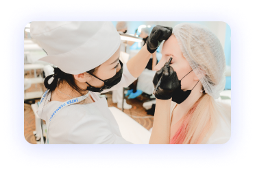 Обучение в международной академии перманентного макияжа PROFI UP