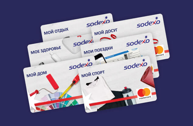 Подарочная карта sodexo