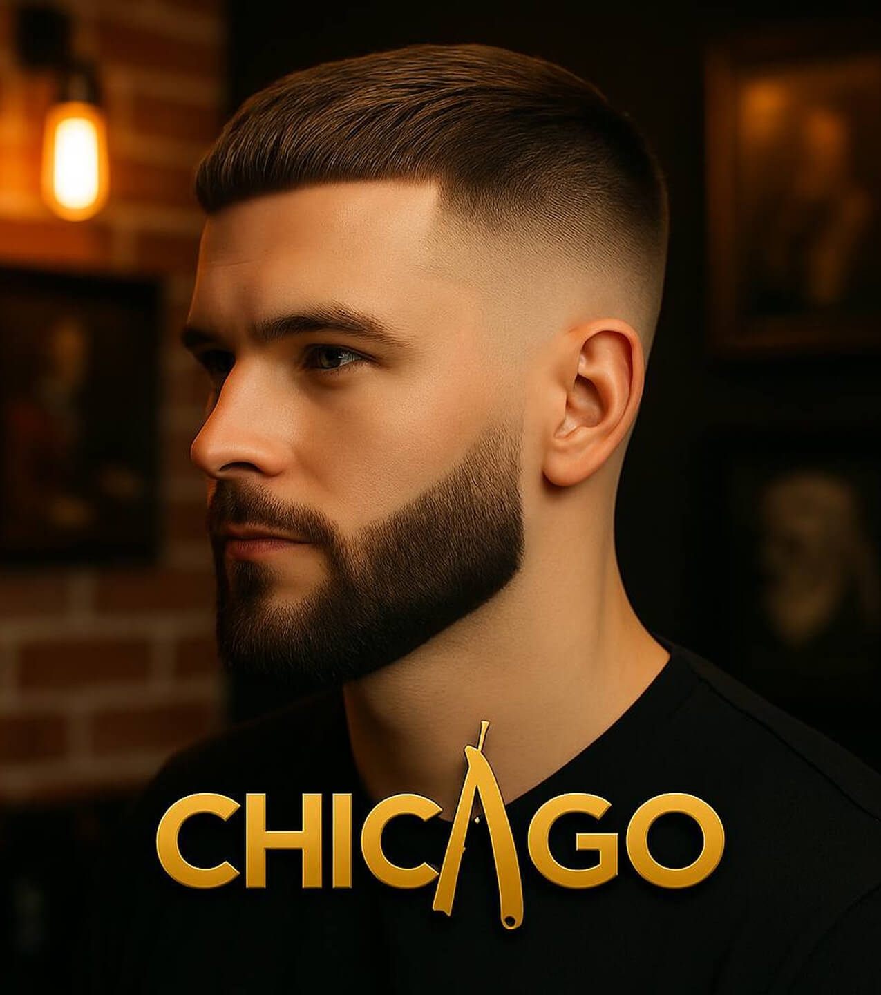 Борода Fade Beard — барбершоп CHICAGO, Екатеринбург