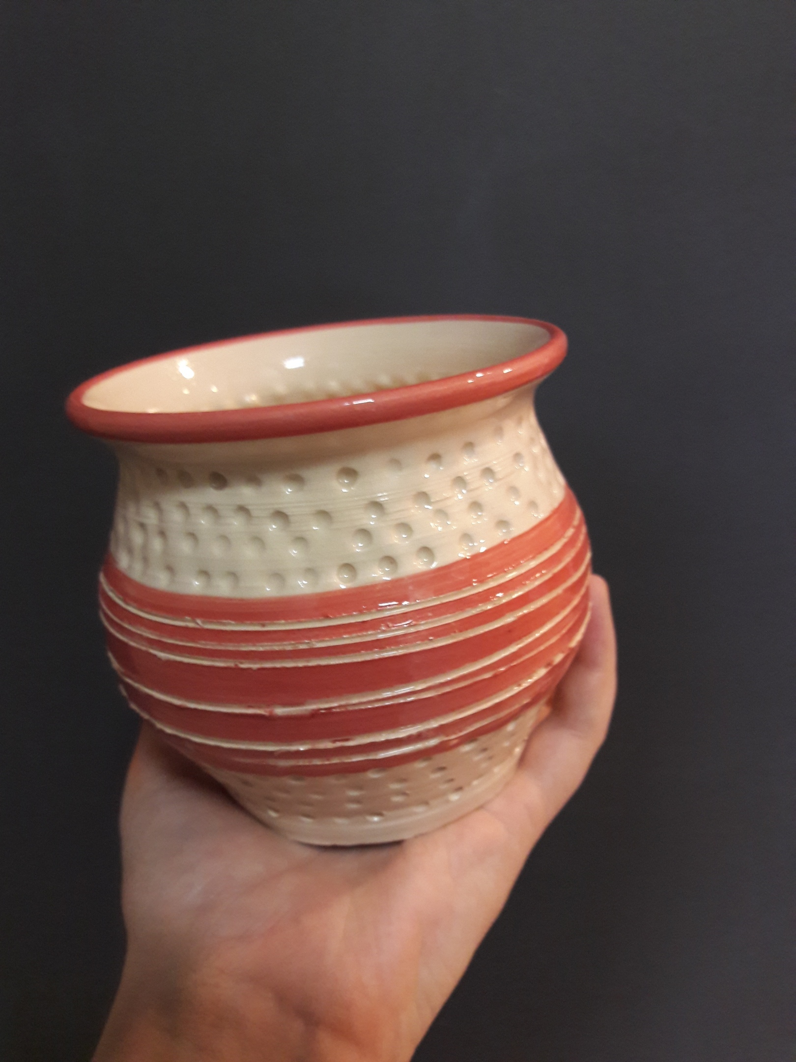 pottery wheel classes in Toronto handmade ceramic cup and saucer