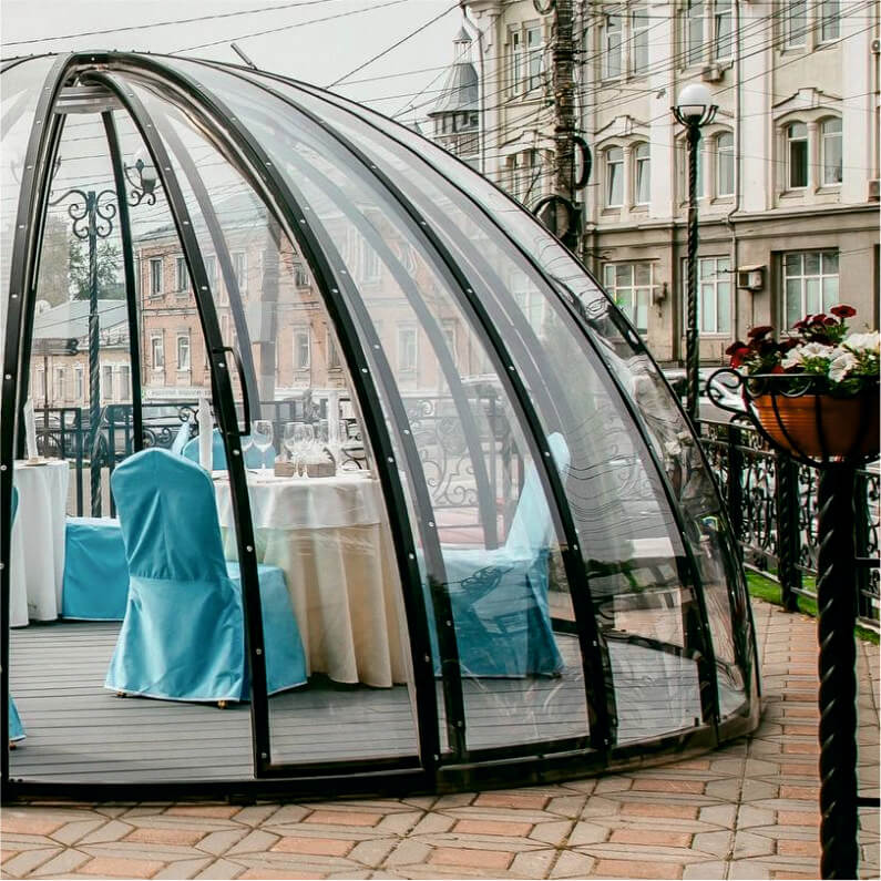 Производство прозрачных купольных конструкций | КУПОЛ УРАЛ