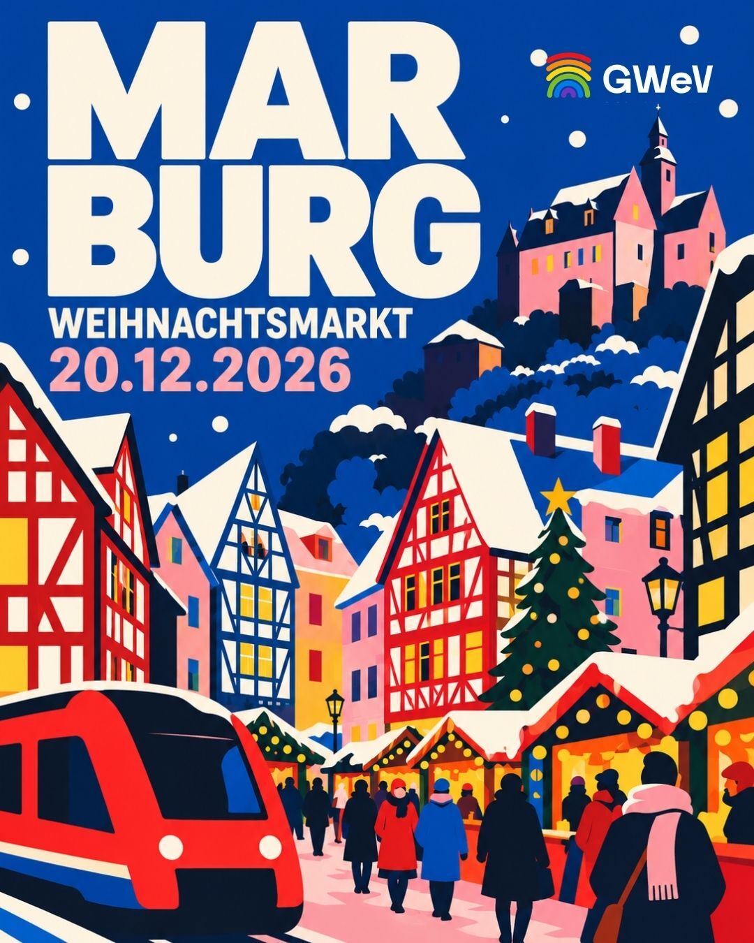 Gemeinsamer Besuch des Weihnachtsmarkts in Marburg am 20. Dezember 2026