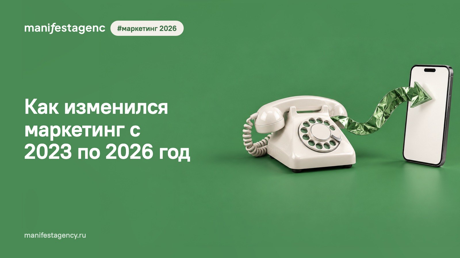 Как изменился маркетинг с 2023 по 2026 год: 10 главных изменений и что работает сейчас