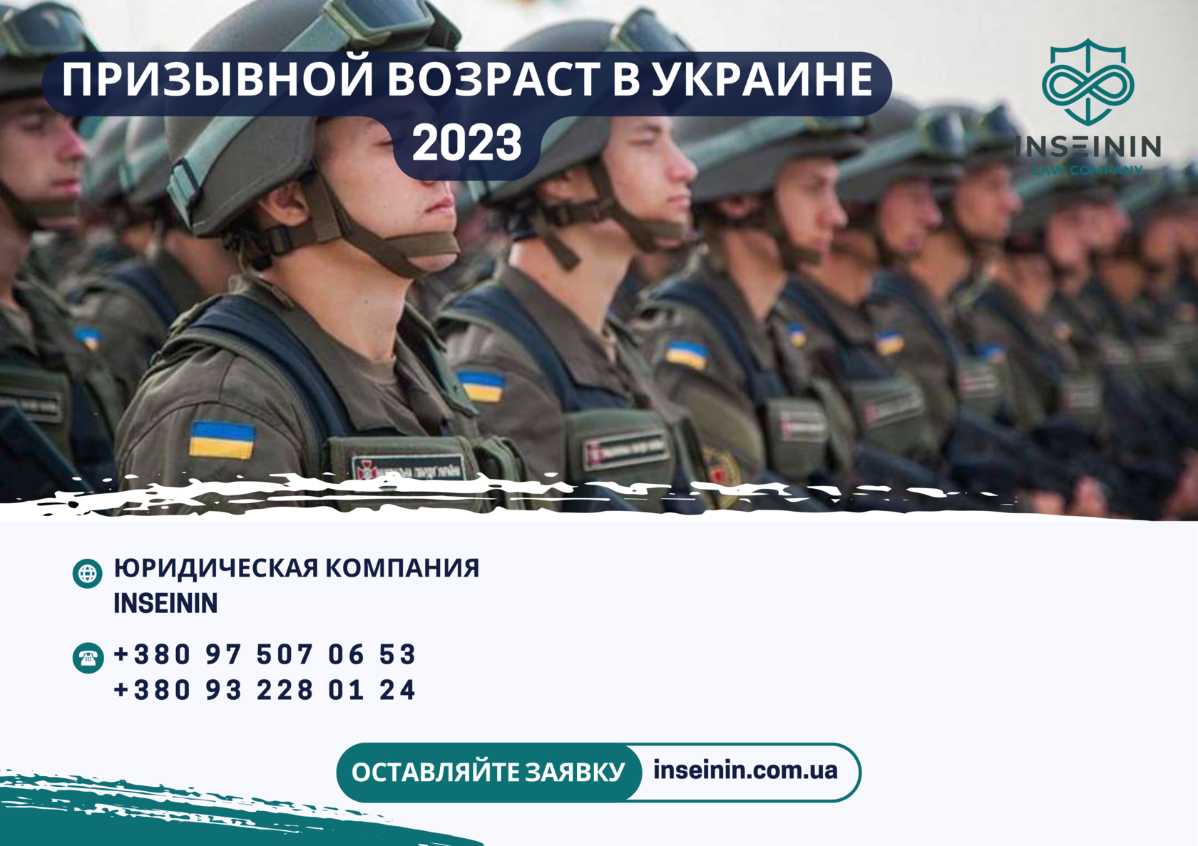 Призывной возраст в Украине 2023