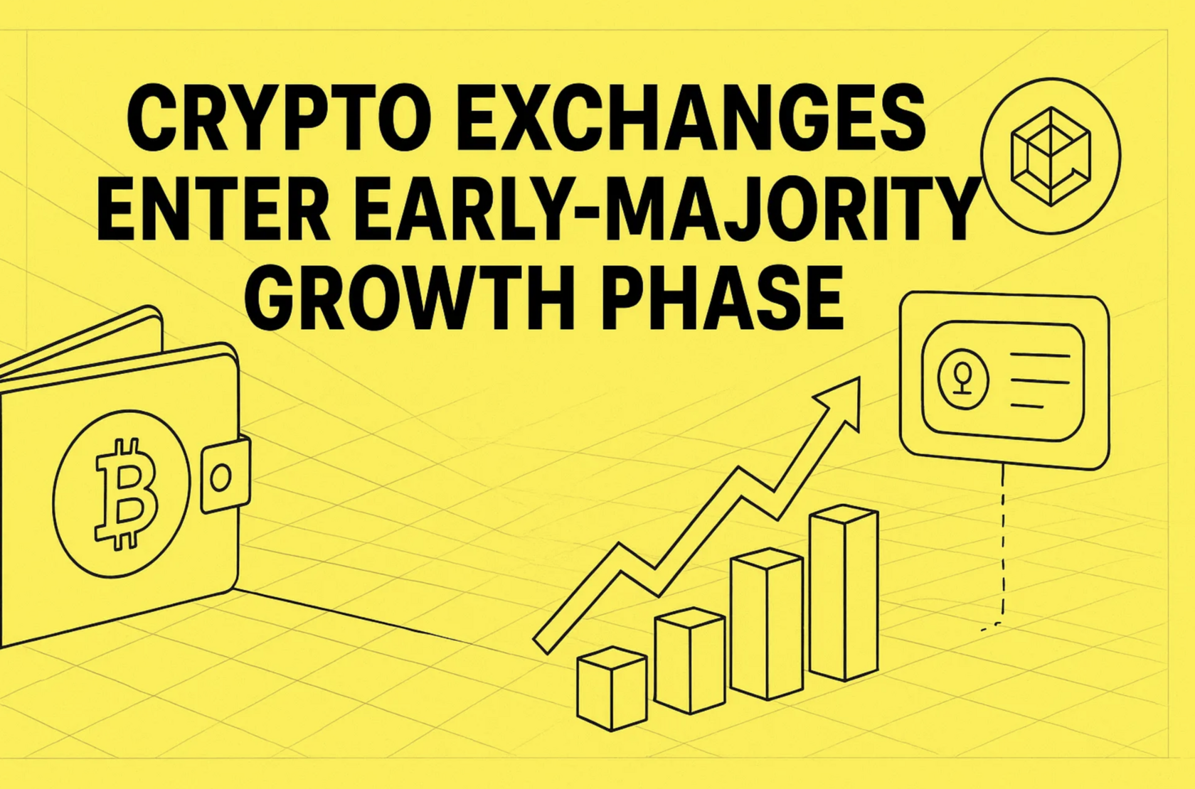 Crypto exchanges entering early-majority growth phase