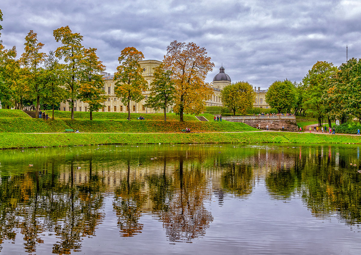 Гатчина-Санкт-Петербург серебряное озеро