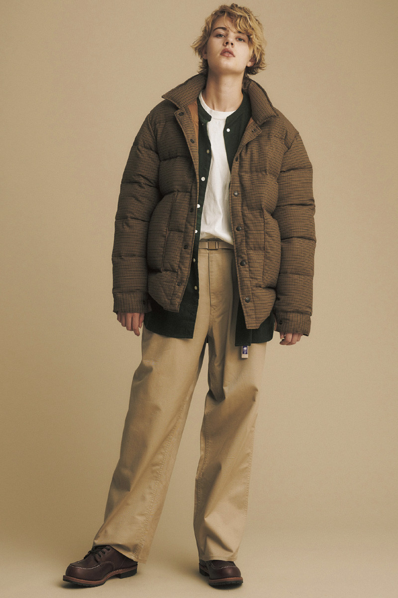 north face purple label puffer