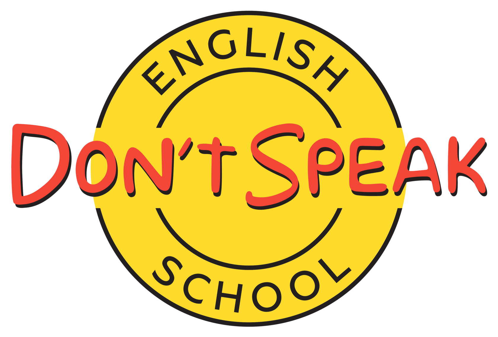 Don school. Don't speak школа английского языка. Школа донт спик. Школа don't speak логотип. Don’t speak подкаст.