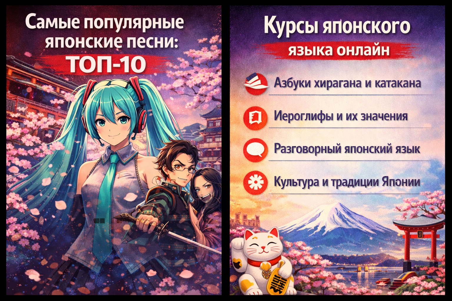 Самые популярные японские песни: топ-10 и история их появления