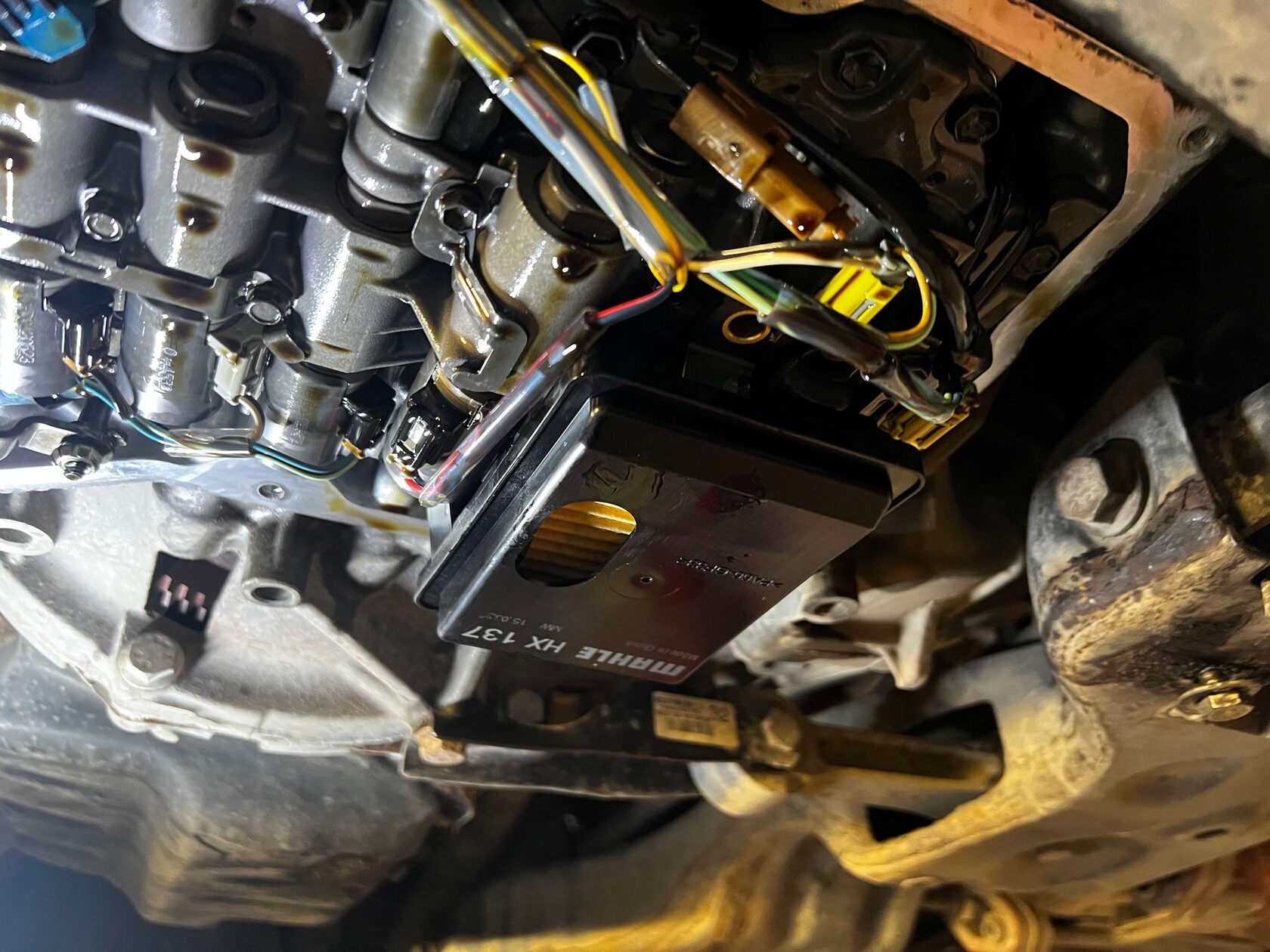 Установка нового фильтра в АКПП