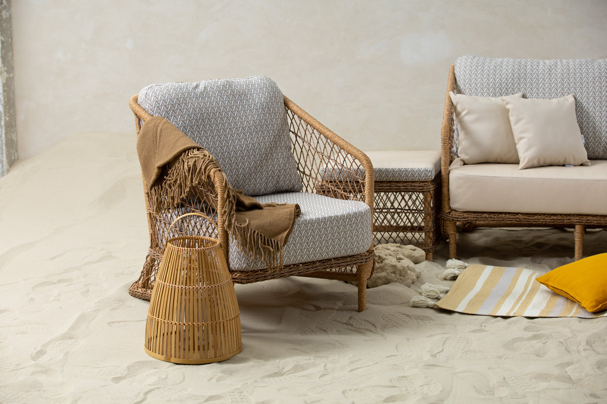 Стильные комплекты мебели из экоротанга от Malacca
