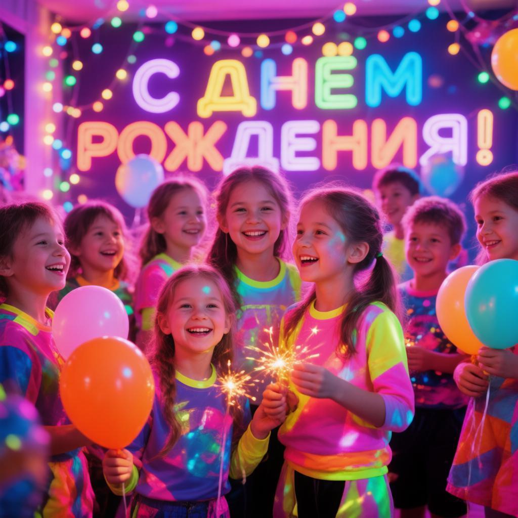 Дети 5-12 лет на празднике