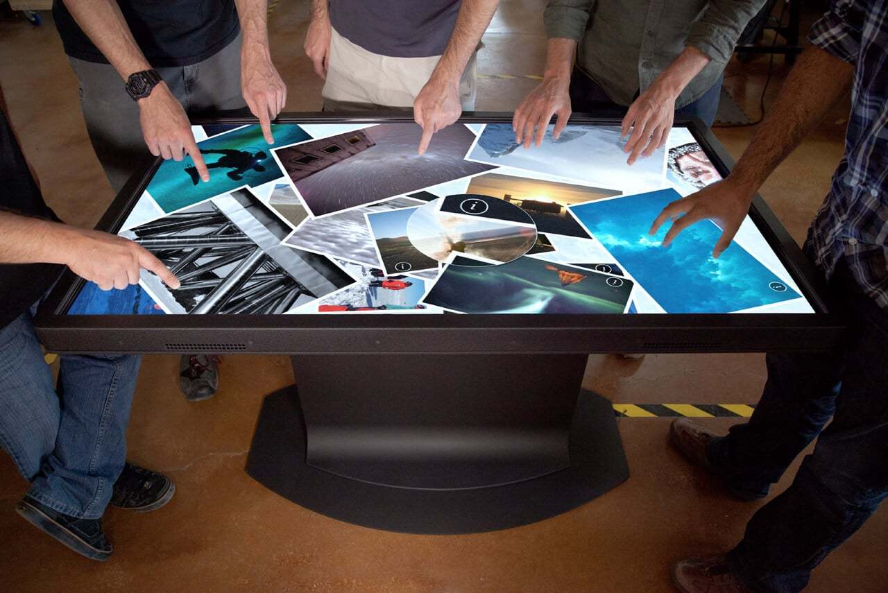 Интерактивный стол 65 дюймов мультитач