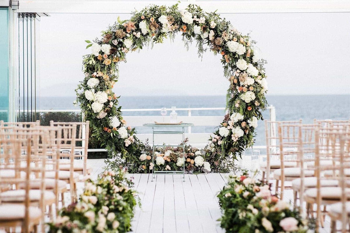 Свадебные арки из живых цветов - Самые красивые цветочные арки!