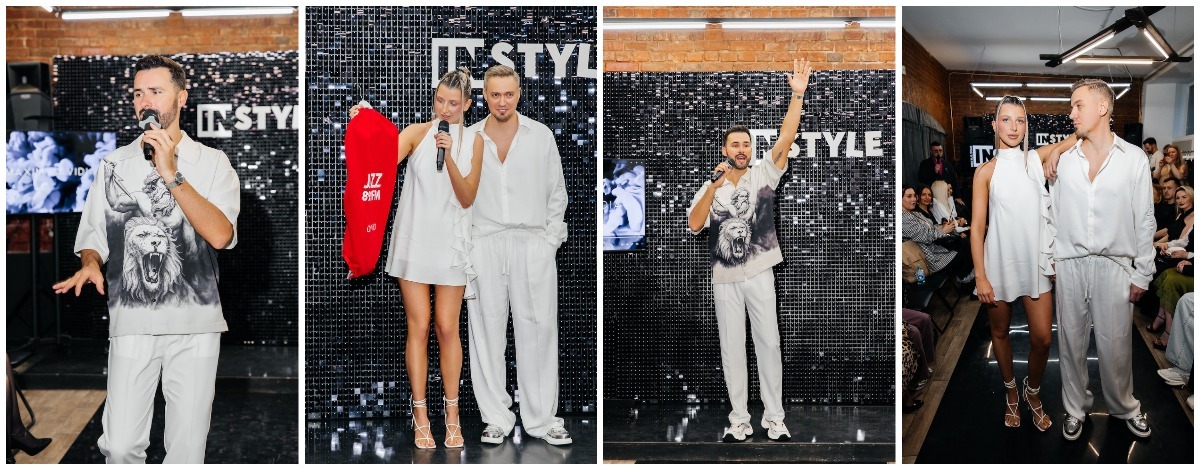 Фотоотчёт с показа OVVIO × Radio Jazz — Максим Завидия и ведущий на вечеринке в Instyle Zone, 14 мая 2026