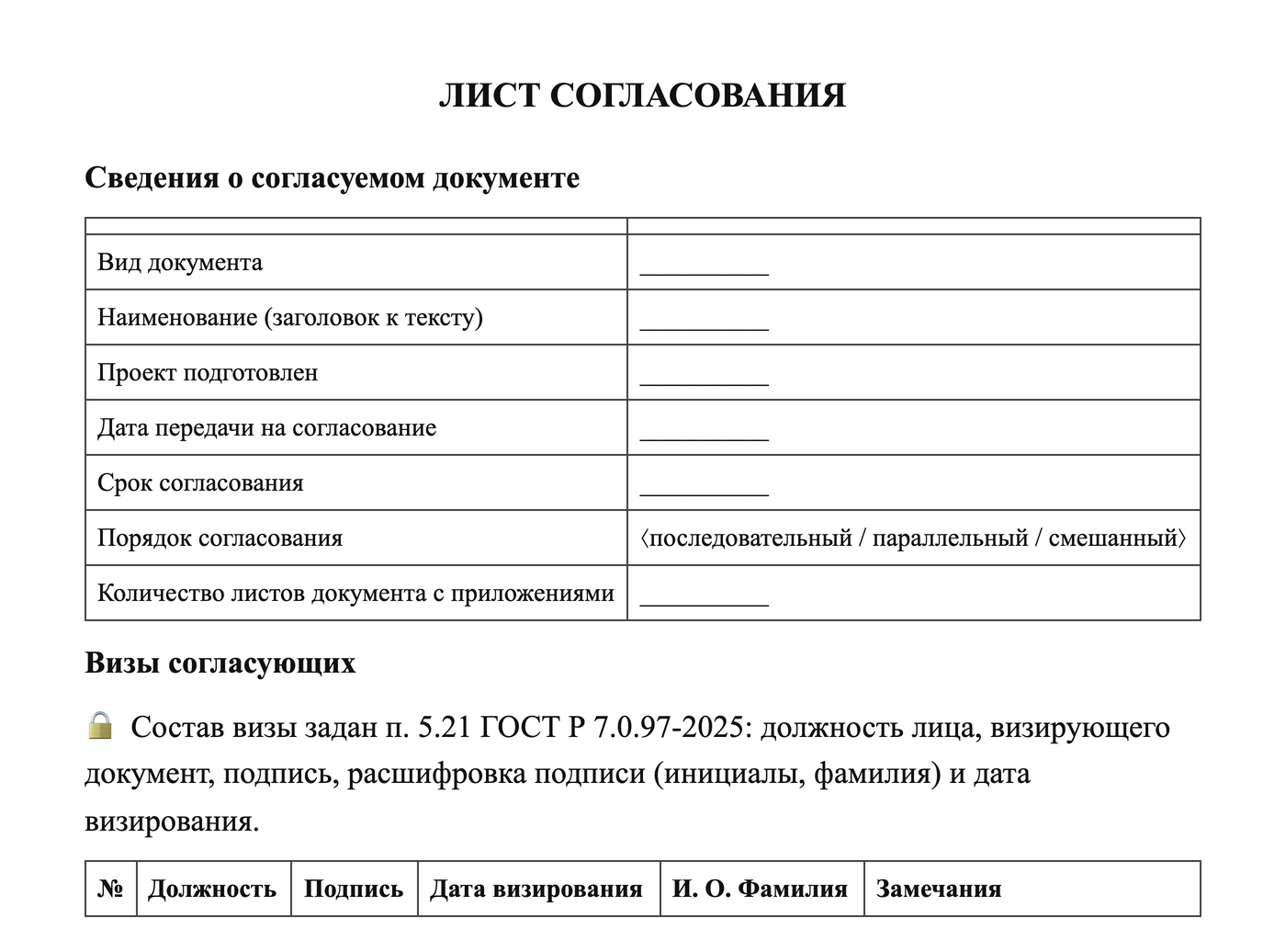 Заявление на отпуск