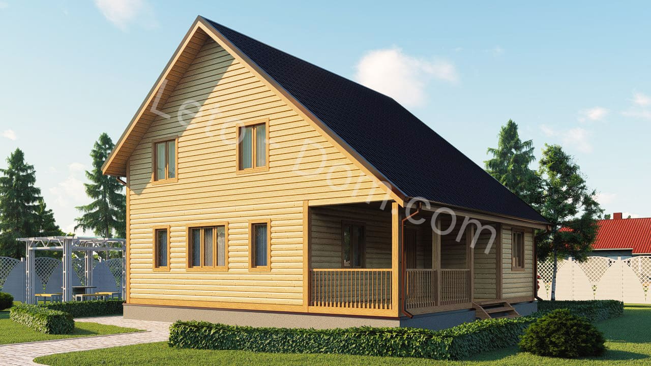 дом из бруса