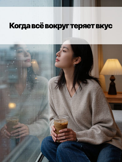 «Потеря смысла жизни: когда привычное больше не радует»