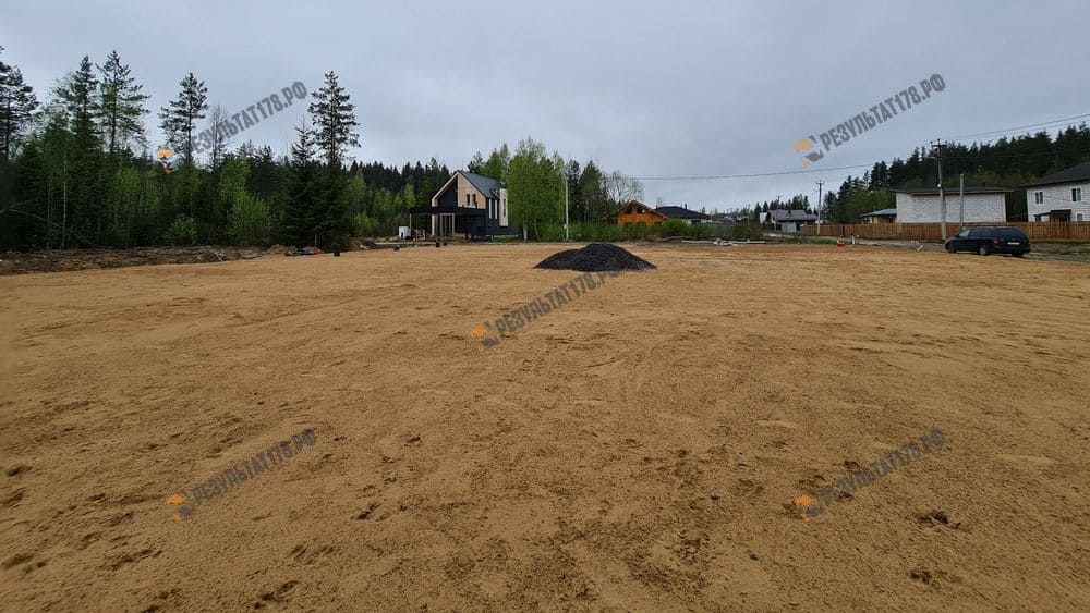 Результат работ по устройству дренажной системы под ключ цена за м.пог