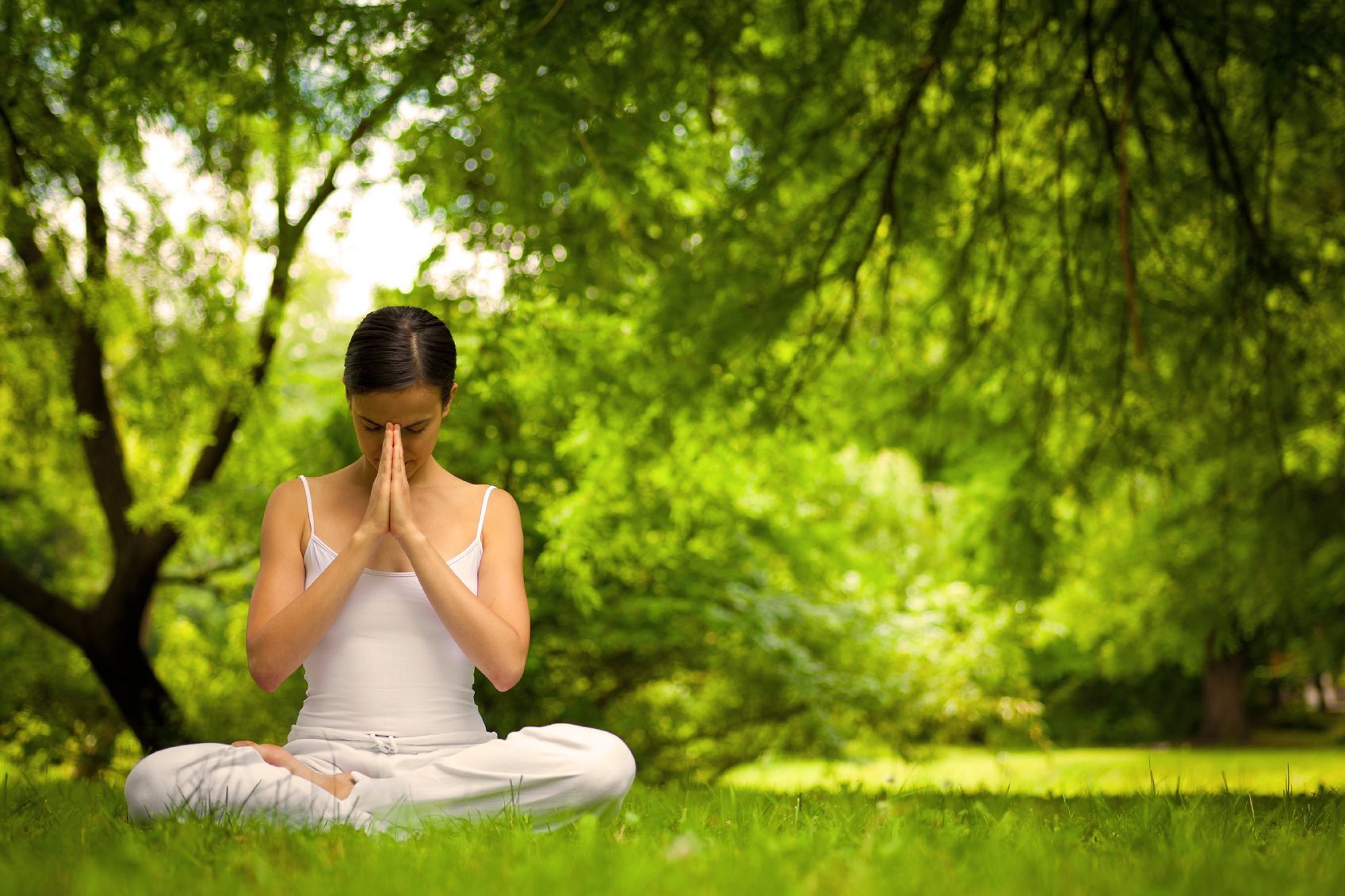 Привлекательность медитация. Девушка медитирует. Медитация на природе. Йога на природе.