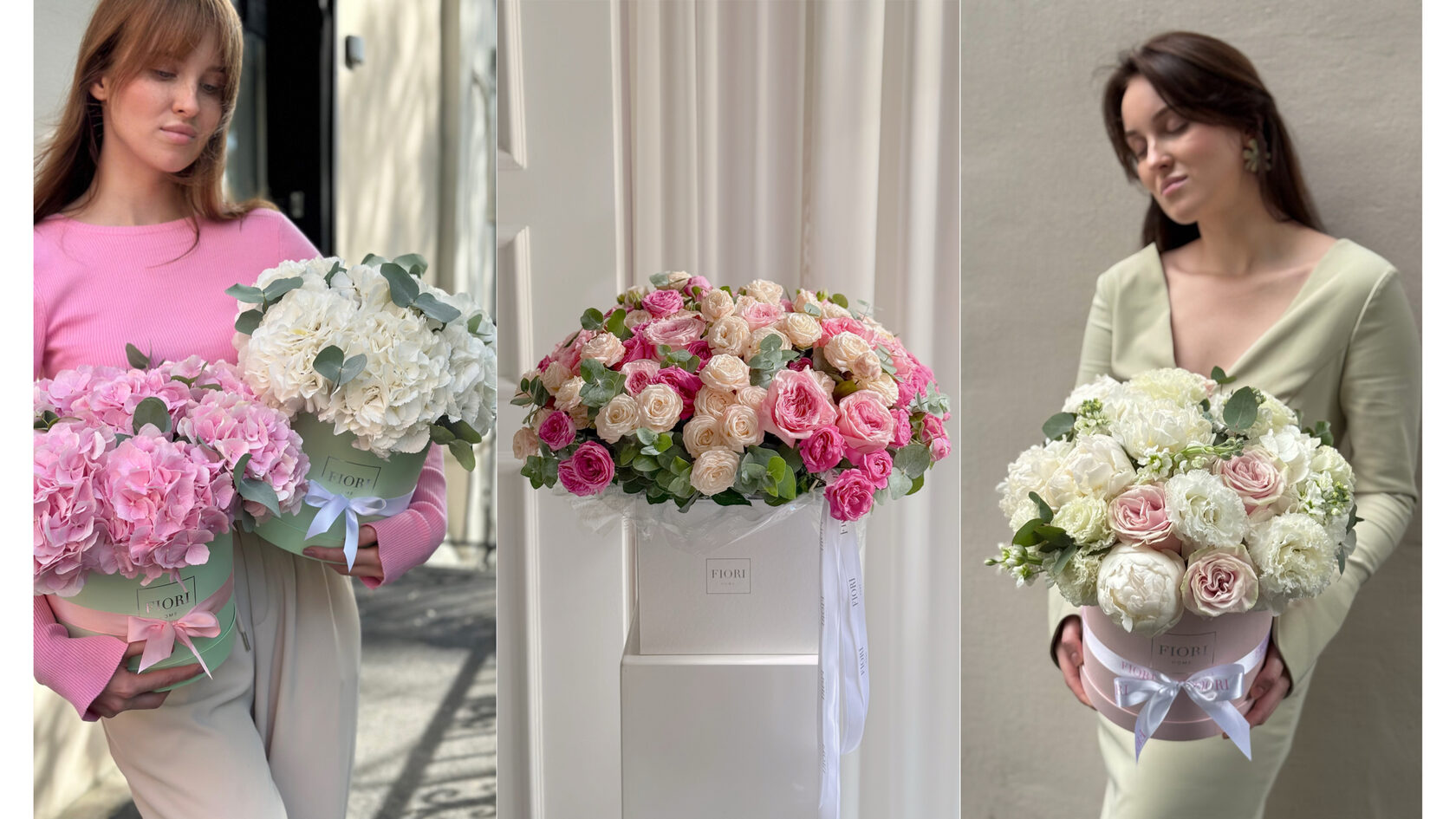 букет роз в коробке