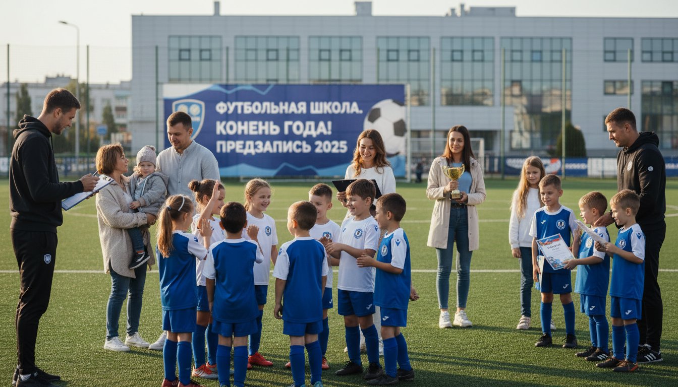 Конец учебного года в футбольной школе: удержание семей и предзапись