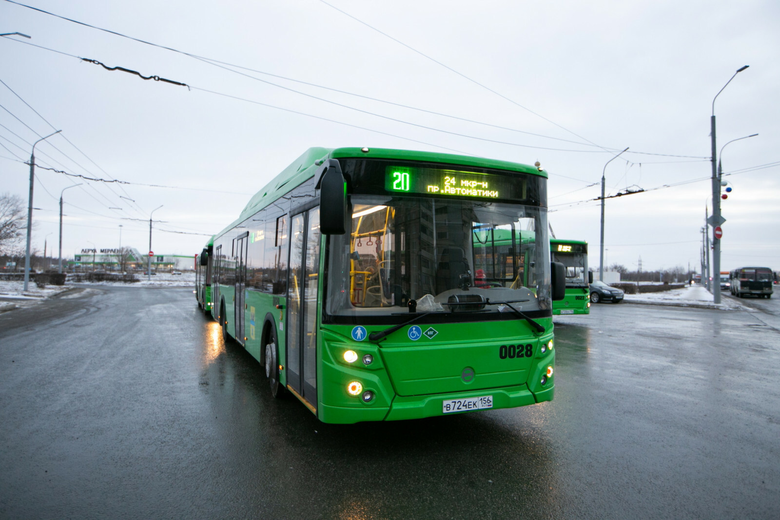 На маршрутах новые автобусы