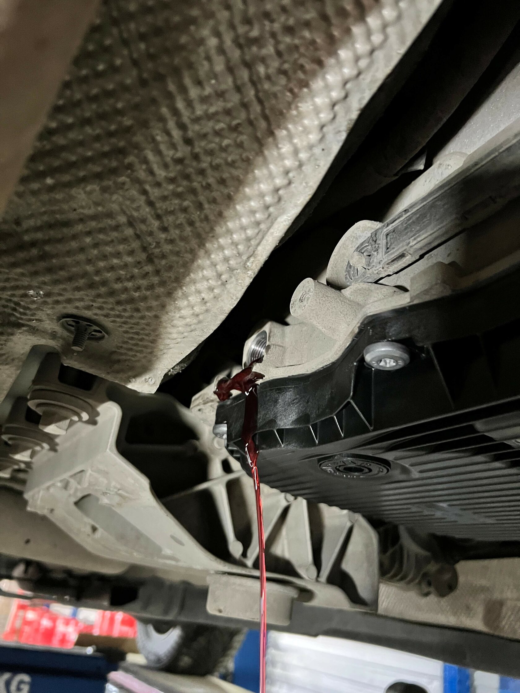 Проверка уровня масла в АКПП ZF