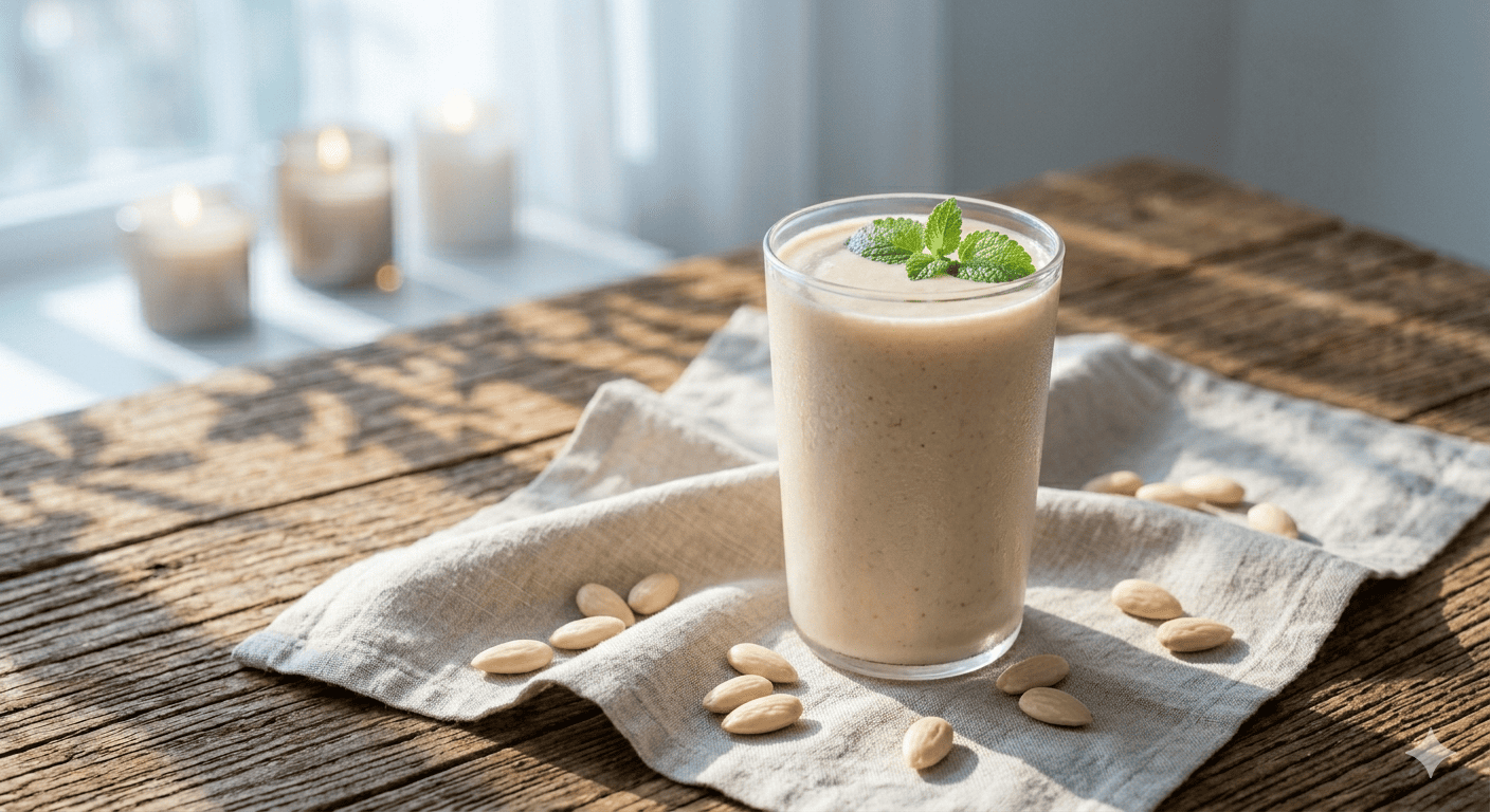 Anti-Stress Smoothie Recipe: Almond Milk &amp; Lemon Balm Guide 2026