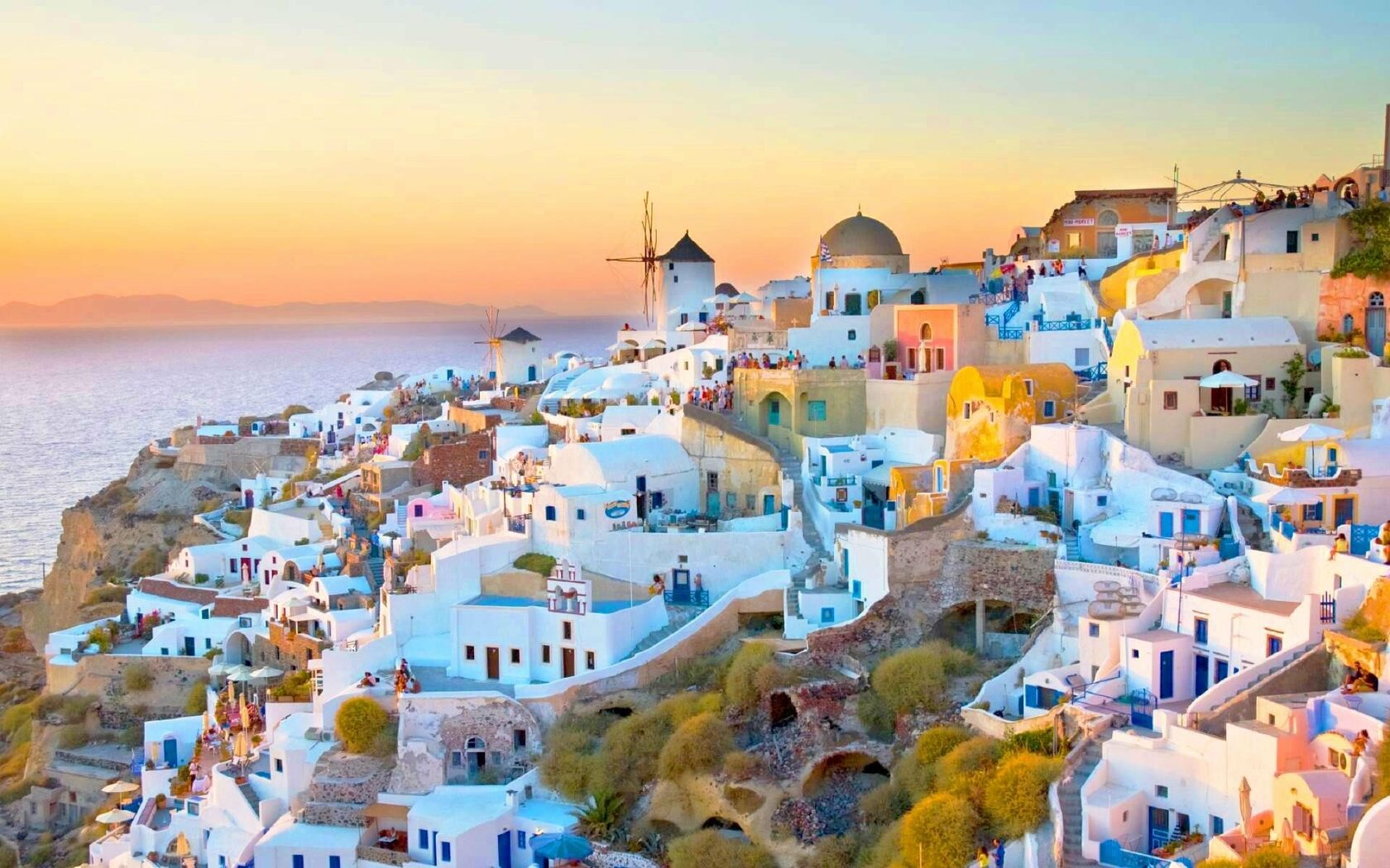 Греция красивые места для