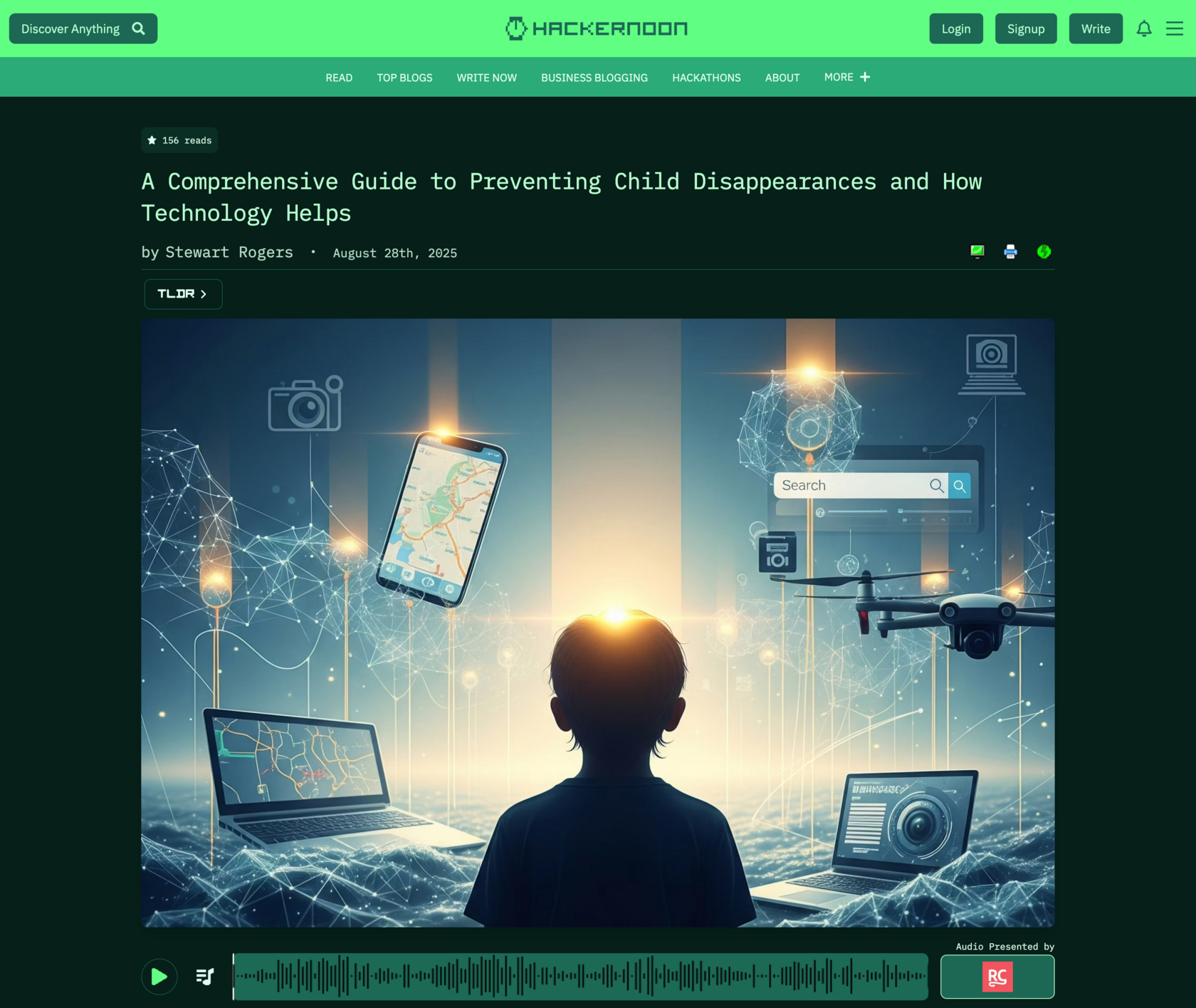 Hackernoon - Findmykids