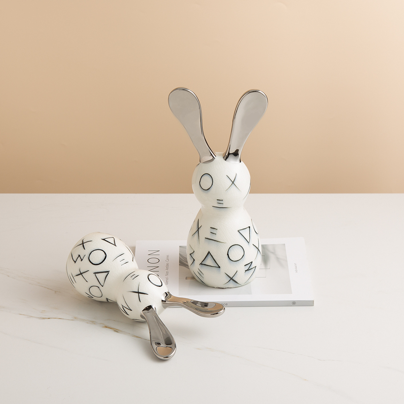 Фигурки для интерьера кролики