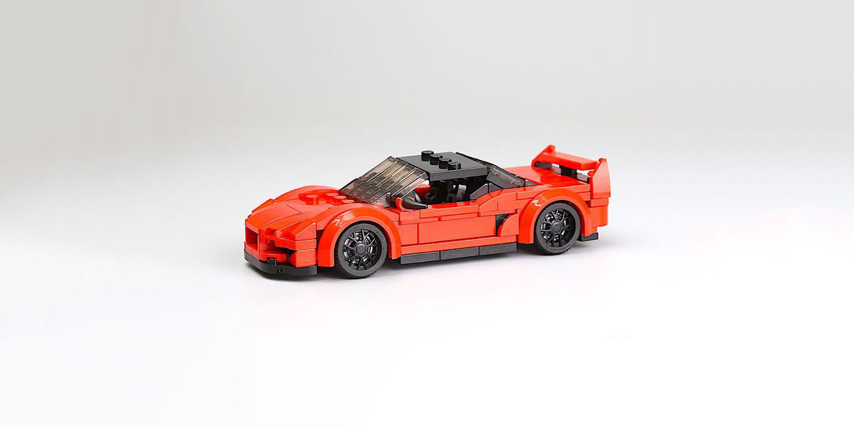 LEGO самоделка: Honda NSX (рис. 1)