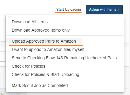 Upload dropshipping products to Amazon Marketplace direct from TrackMyOrders App just in 2 clicks