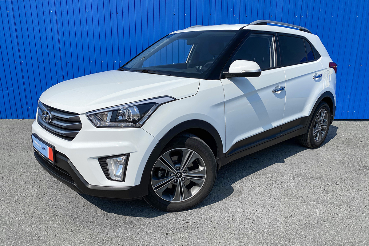 Hyundai Creta 2018 Active белый. Бак hyundai creta