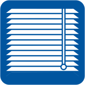 иконка горизонтальные жалюзи