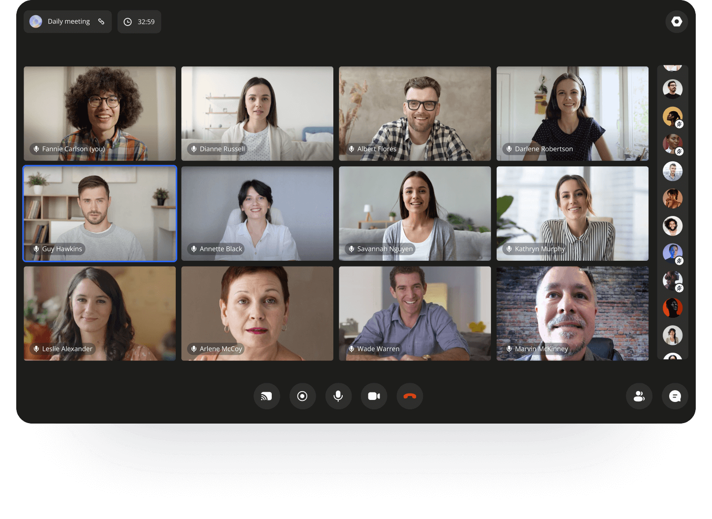 видеоконференции с медиасервером