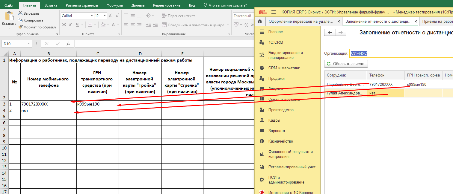 Перевод сотрудников на удаленную работу