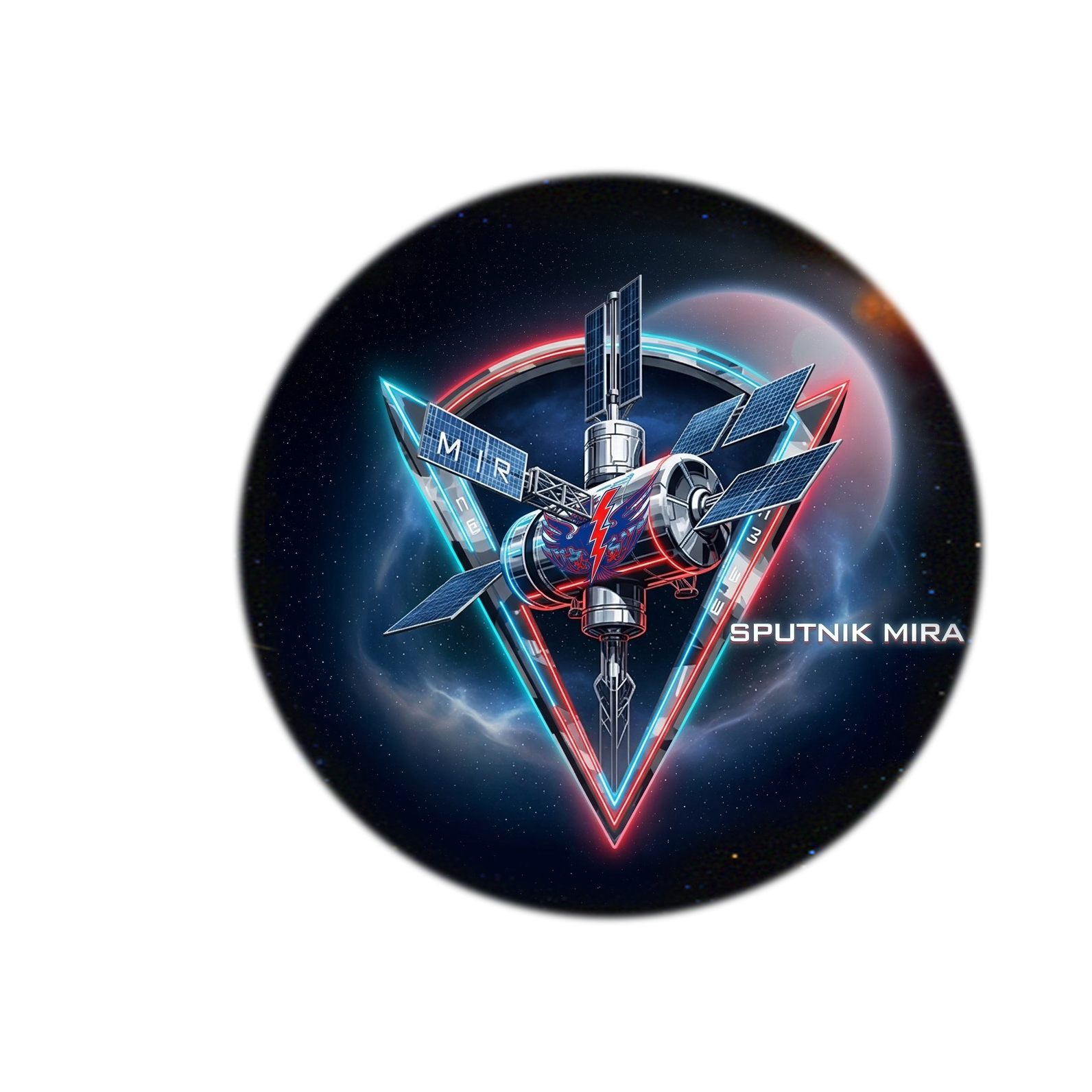 SPUTNIK MIRA — лого, новый русский рок