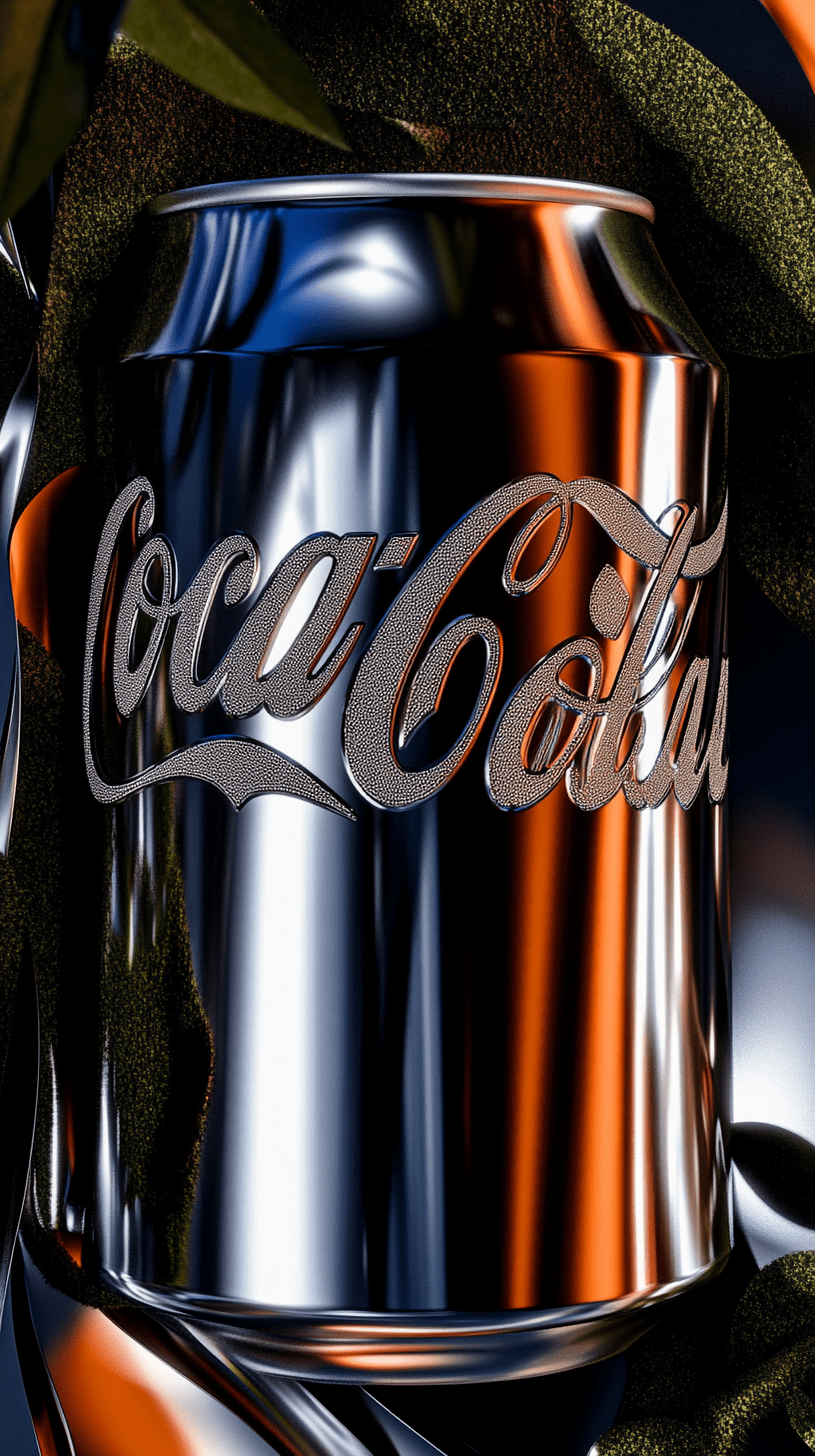 банка Coca-Cola · --sref 260168