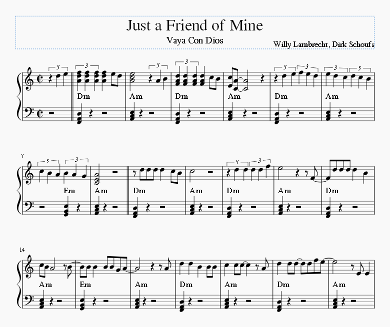 Just a Friend of Mine